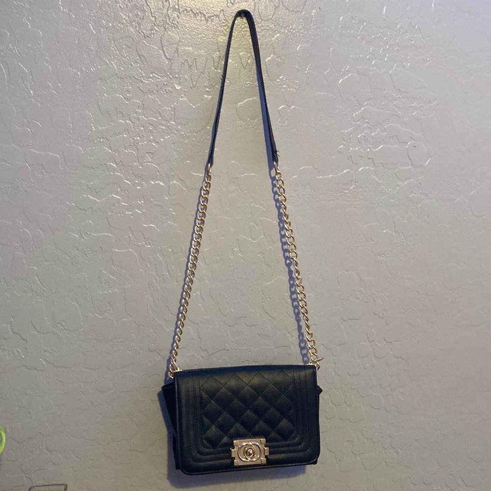 black purse